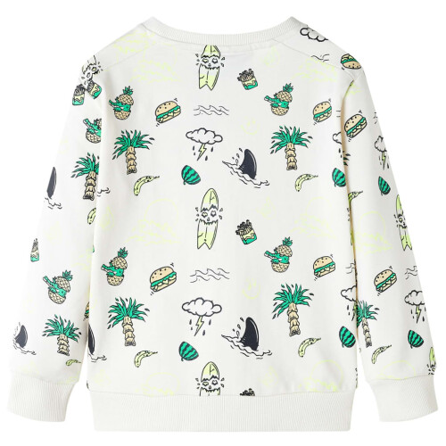 Kids' Sweatshirt Soft Ecru 128 1
