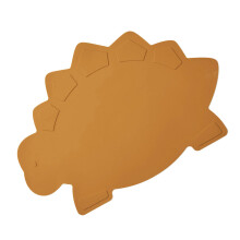 Silicone Baby Placemat Dinosaur Shaped NonSlip Heat Resistant Kids Food Mat for Toddlers Dining