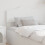 Berkfield Headboard White Engineered wood 1