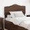 Berkfield Headboard Brown Oak Engineered wood 1