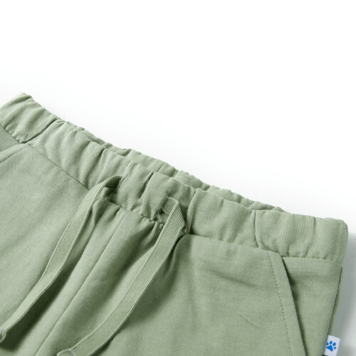 Kids' Shorts with Drawstring Light Khaki 92 2