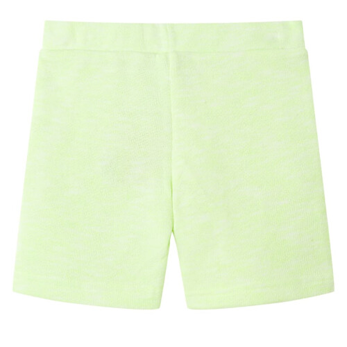 Kids' Shorts with Drawstring Neon Yellow 140 1
