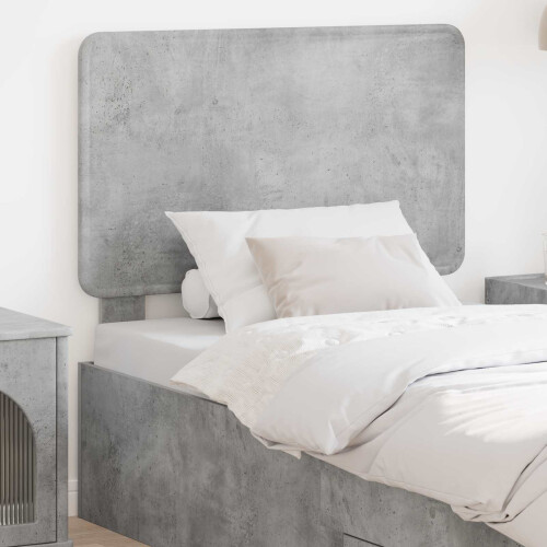 Berkfield Headboard Concrete Grey Engineered wood