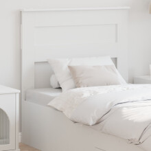 Berkfield Headboard White Engineered wood