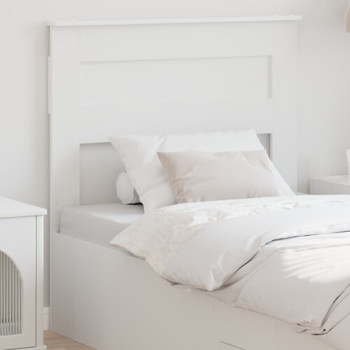 Berkfield Headboard White Engineered wood