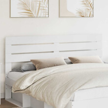 Berkfield Headboard White Engineered wood