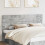 Berkfield Headboard Concrete Grey Engineered wood 1