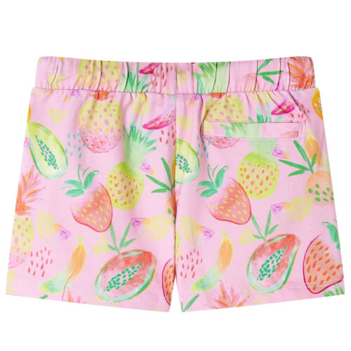 Kids' Shorts with Drawstring Soft Pink 104 1