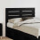 Berkfield Headboard Black Oak Engineered wood 1