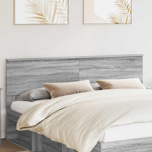 Berkfield Headboard Grey Sonoma Engineered wood
