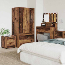 Berkfield Bathroom Cabinet Old Wood 40.5 x 40 x 44 cm Engineered Wood