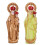 Westliche Charakterstatuenfiguren, handbemalte-Leuchtend. 2