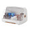 Brown Cup Drying Rack with Lid for Kitchen Countertop, Multipurpose Storage Organizer, Durable and SpaceSaving Design 5