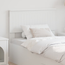 Berkfield Headboard White Engineered wood