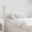Berkfield Headboard White Engineered wood 1