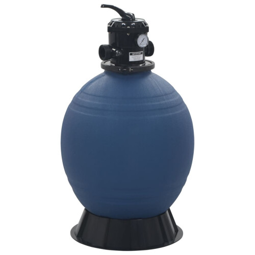 Berkfield Pool Sand Filter with 6 Position Valve Blue 560 mm