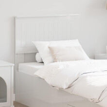 Berkfield Headboard Gloss White Engineered wood
