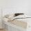 Berkfield Headboard White Engineered wood 1