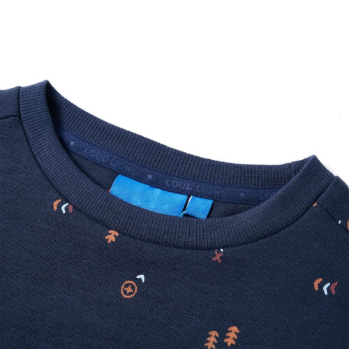 Kids' Sweatshirt Navy Melange 92 2