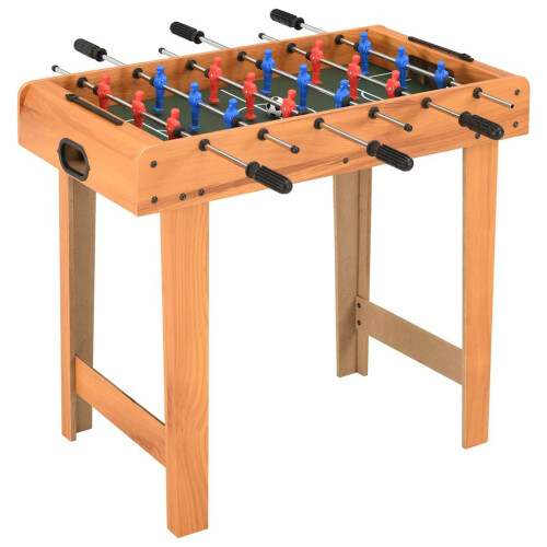 Berkfield Mini Football Table 69x37x62 cm Maple