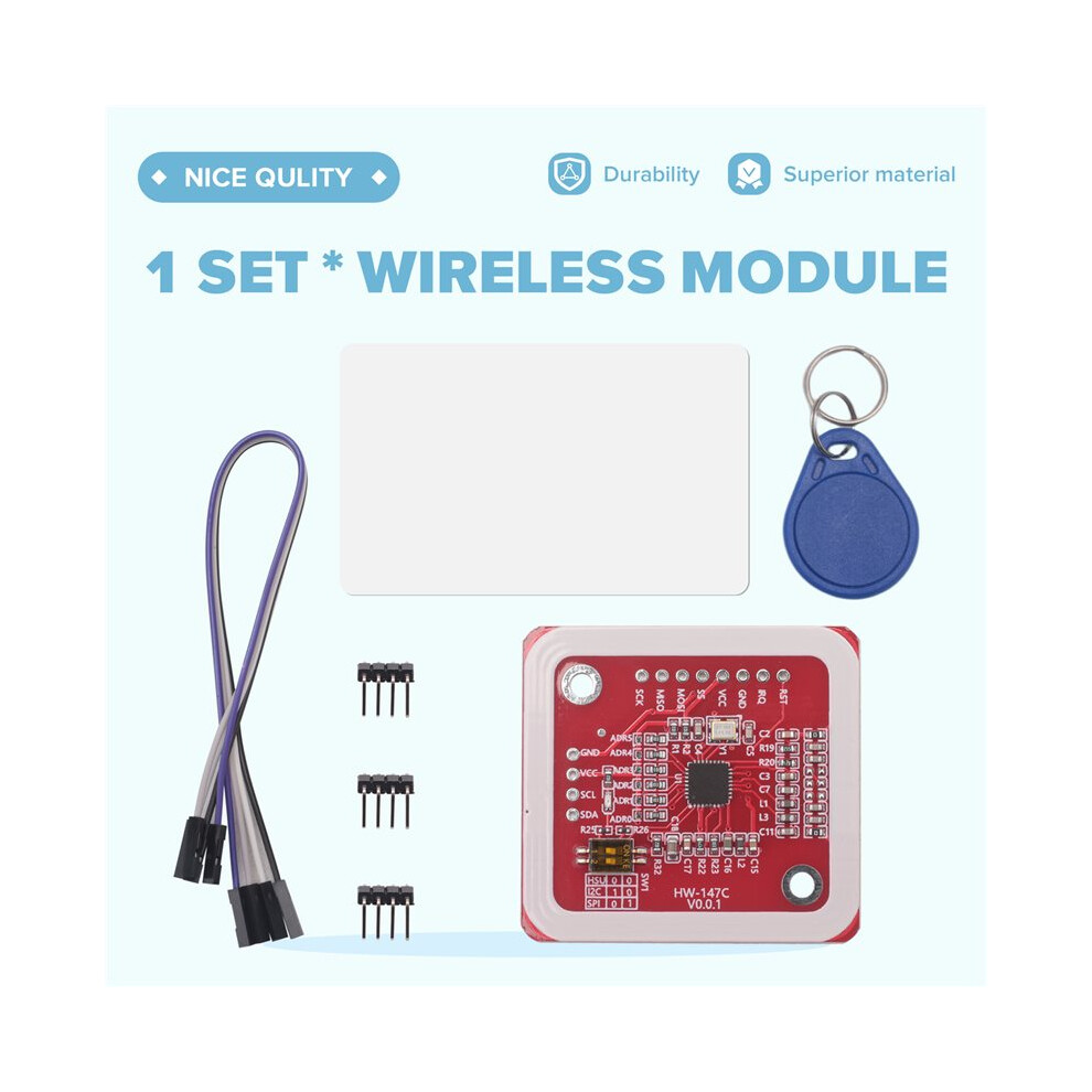 1Set PN532 NFC RFID Wireless Module V3 User Kits Reader Writer Mode IC ...