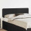 Berkfield Headboard Black Oak Engineered wood 1