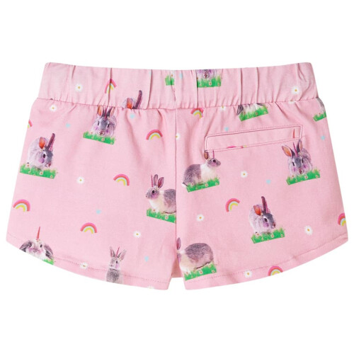 Kids' Shorts with Drawstring Light Pink 128 1