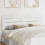 Berkfield Headboard White Engineered wood 1