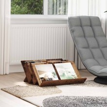 Berkfield Magazine Rack Old Wood 65 x 53 x 28.5 cm Engineered Wood