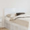 Berkfield Headboard Gloss White Engineered wood 1