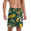 Kurze Herren-Pyjamahose mit Fußballteam-Logo 2