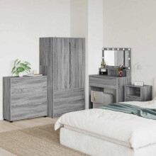 Berkfield Storage Cabinet Grey Sonoma 80 x 48 x 57 cm Engineered Wood