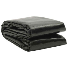 Berkfield Pool Cover Black 732x366 cm PE