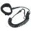 Berkfield SUP Coiled Leash Black 10 inch 1