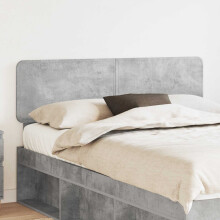 Berkfield Headboard Concrete Grey Engineered wood