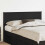 Berkfield Headboard Black Oak Engineered wood 1