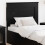 Berkfield Headboard with Headboard Black Oak 80 cm Engineered Wood 1