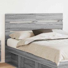 Berkfield Headboard Grey Sonoma Engineered Wood
