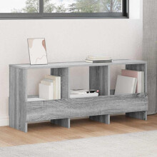Berkfield Magazine Rack Grey Sonoma 102 x 30 x 45 cm