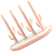 Baby Bottle Drying Rack with Efficient Airflow and Removable EasyClean Design for Pacifiers and Breastfeeding Supplies