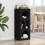 Berkfield Sideboard Black 40 x 35 x 100.5 cm Engineered Wood 1