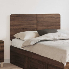 Berkfield Headboard Brown Oak Engineered wood