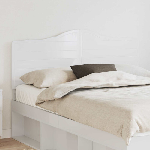 Berkfield Headboard Gloss White Engineered wood