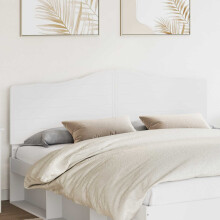 Berkfield Headboard White Engineered wood