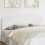 Berkfield Headboard White Engineered wood 1