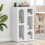 Berkfield Sideboard White 59 x 35 x 100.5 cm Engineered Wood 1