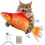 Interaktives Katzenspielzeug Splashing Fish Orange 2