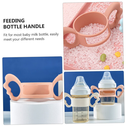 Compact Organizer with Ergonomic Silicone Handle, Pink Travel Storage Case 16.5 x 6.5 cm 2