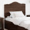 Berkfield Headboard Brown Oak Engineered wood 1
