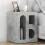 Berkfield Bedside Table 2 pcs Concrete Grey 40 x 35 x 50 cm 1